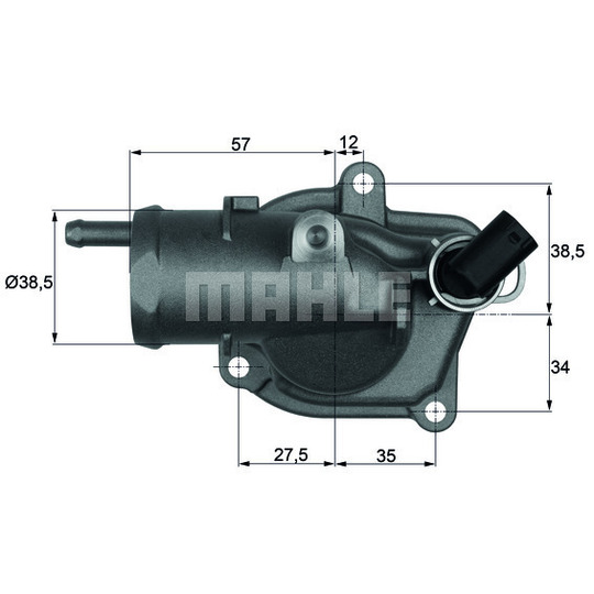 TI 31 87 - Thermostat, coolant 