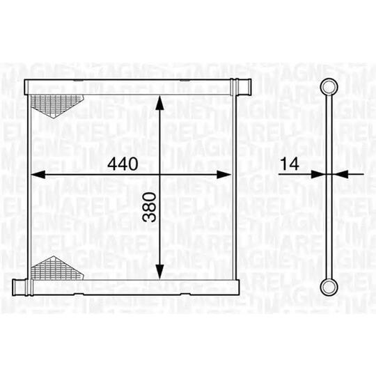 350213128200 - Radiator, engine cooling 