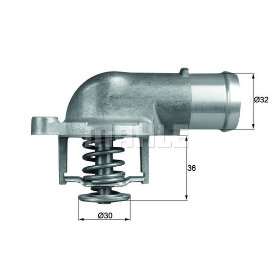 TI 212 87D - Thermostat, coolant 