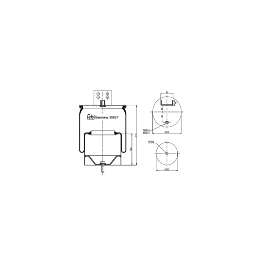 38827 - Metallipalje, ilmajousitus 