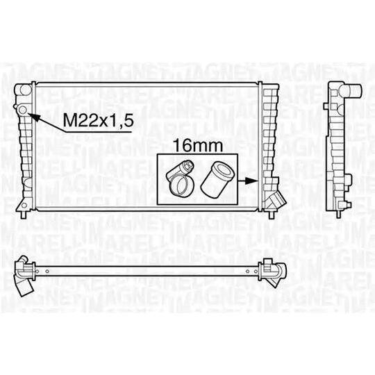 350213118200 - Kylare, motorkylning 