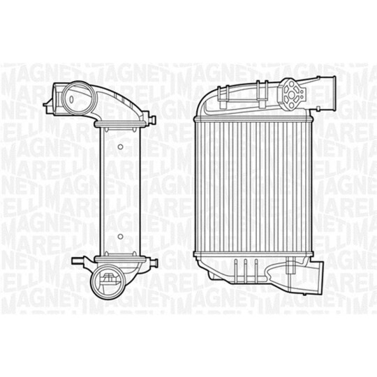 351319201200 - Intercooler, charger 