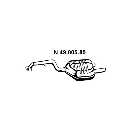 49.005.85 - Takaäänenvaimentaja 