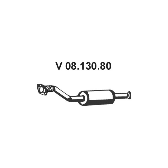 08.130.80 - främre ljuddämpare 