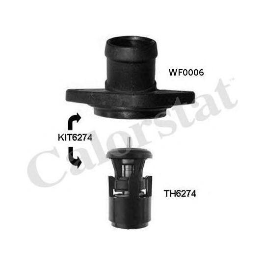 KIT6274.80J - Thermostat, coolant 