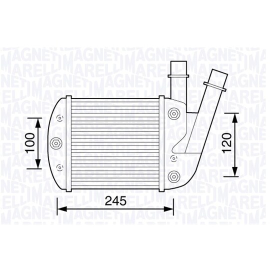 351319203450 - Intercooler, charger 