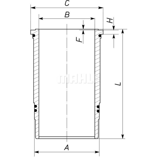 037 LW 00100 001 - Cylinderhylsa 