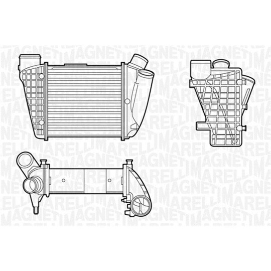 351319201180 - Intercooler, charger 