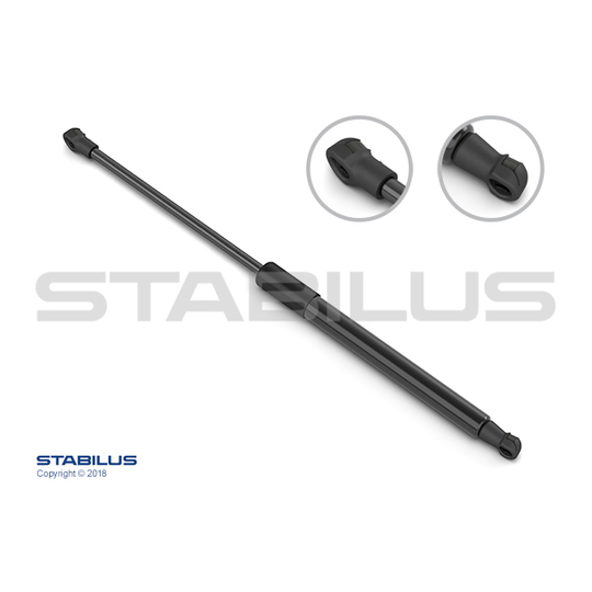 508362 - Gas Spring, rear windscreen 