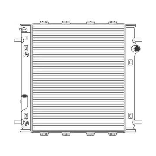 350213107100 - Radiator, engine cooling 