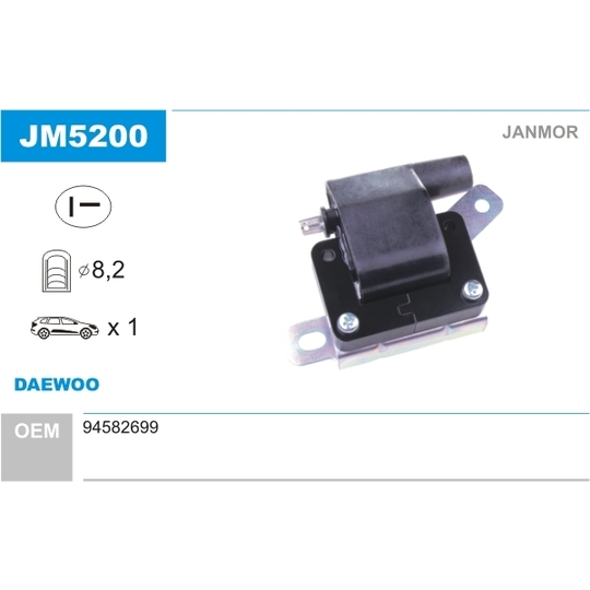 JM5200 - Ignition coil 