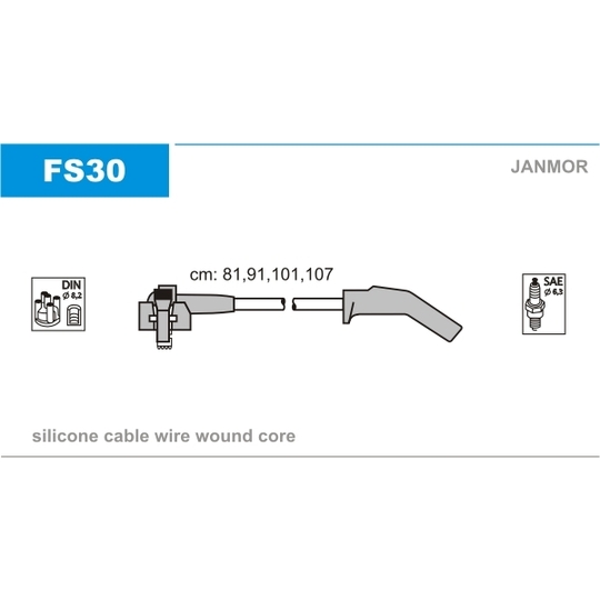 FS30 - Ignition Cable Kit 