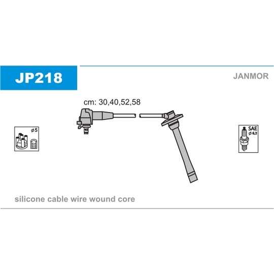 JP218 - Ignition Cable Kit 