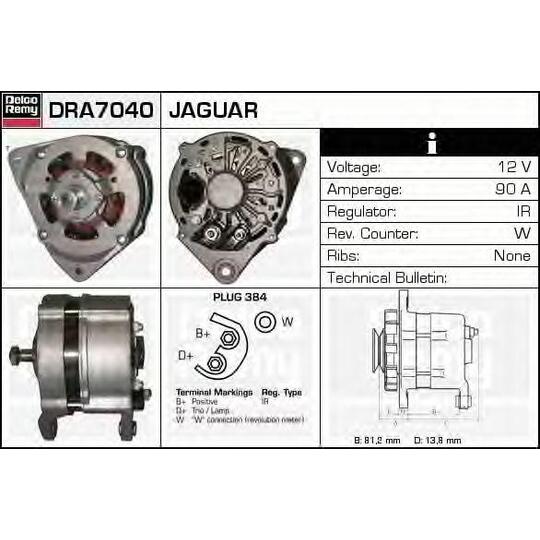 DRA7040 - Alternator 