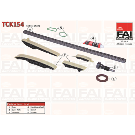 TCK154 - Timing Chain Kit 