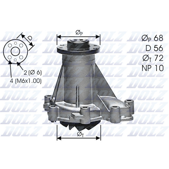 M276 - Water pump 