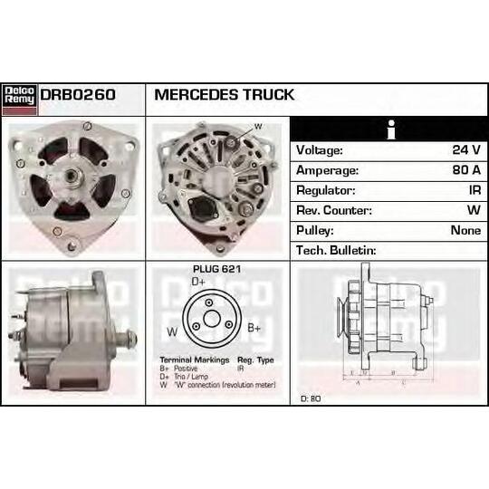 DRB0260 - Alternator 