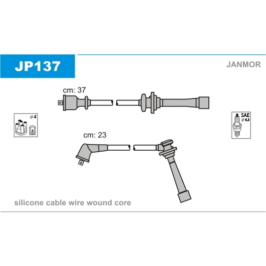 JP137 - Ignition Cable Kit 