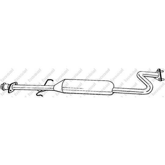 281-157 - Middle Silencer 