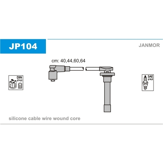 JP104 - Ignition Cable Kit 