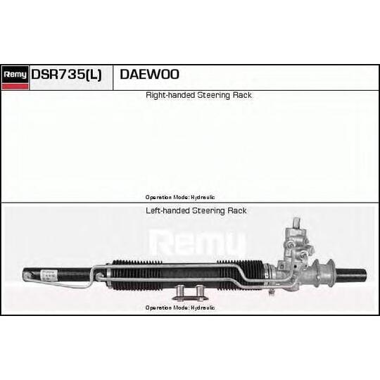 DSR735L - Steering Gear 