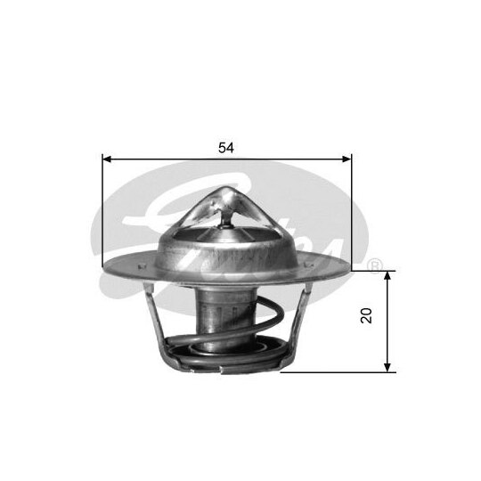 TH00182G4 - Thermostat, coolant 