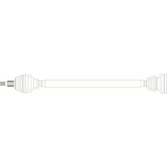 SE3055 - Drive Shaft 