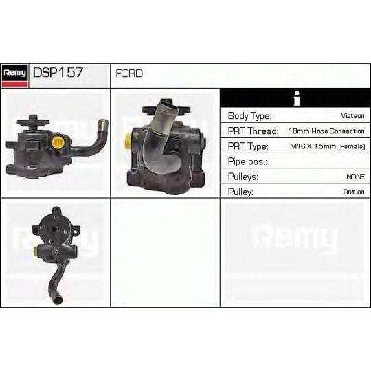 DSP157 - Hydraulic Pump, steering system 