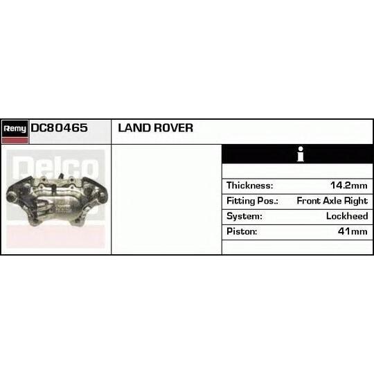 DC80465 - Brake Caliper 