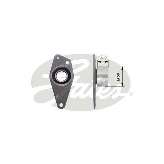 T42088 - Deflection/Guide Pulley, timing belt 