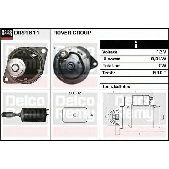 DRS1611 - Starter 