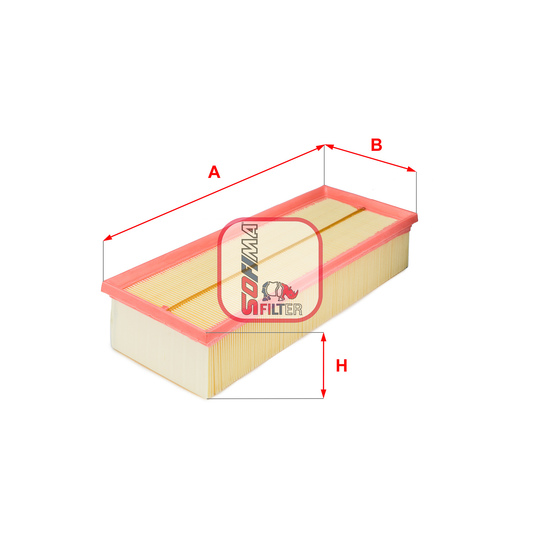 S 2012 A - Air filter 