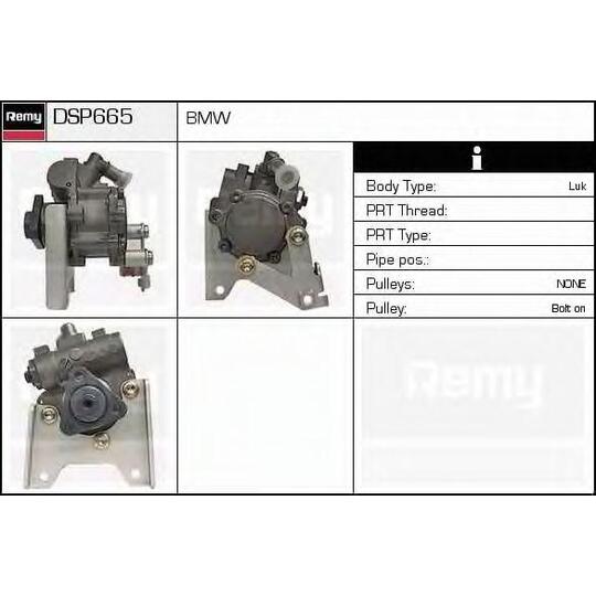 DSP665 - Hydraulic Pump, steering system 