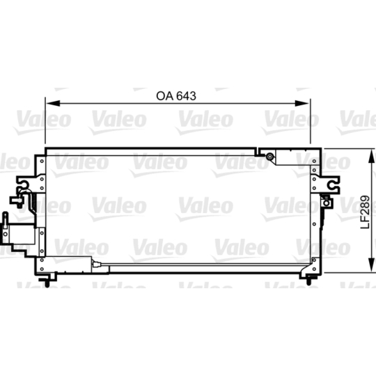 814275 - Condenser, air conditioning 