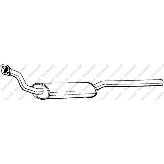 283-617 - Front Silencer 