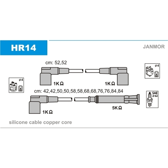 HR14 - Süütesüsteemikomplekt 