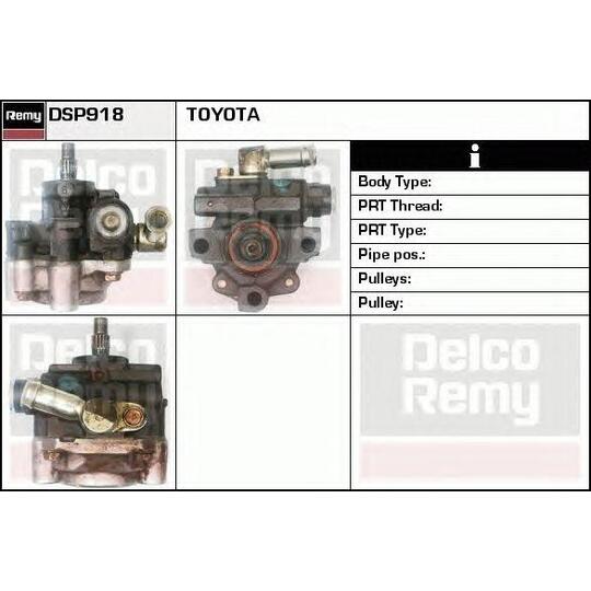 DSP918 - Hydrauliikkapumppu, ohjaus 