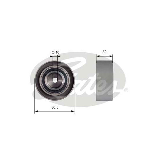 T42095 - Deflection/Guide Pulley, timing belt 