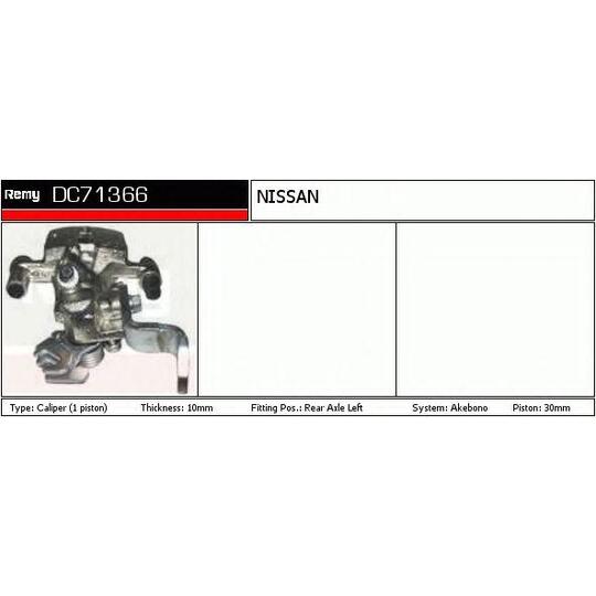 DC71366 - Brake Caliper 