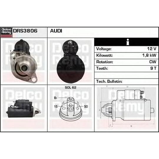 DRS3806 - Starter 