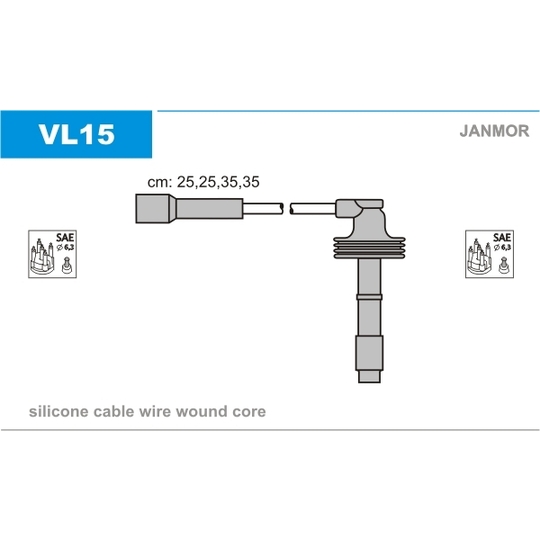 VL15 - Ignition Cable Kit 