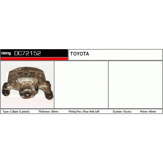 DC72152 - Brake Caliper 