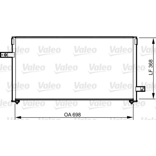 814311 - Condenser, air conditioning 