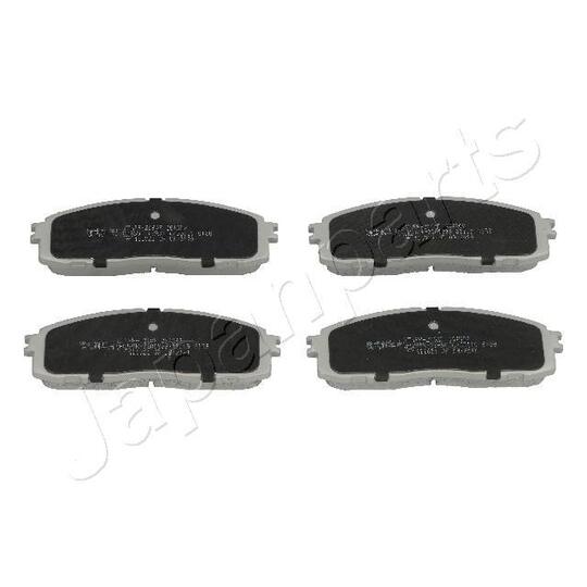 PP-206AF - Brake Pad Set, disc brake 