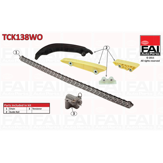 TCK138WO - Timing Chain Kit 