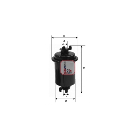 S 1550 B - Fuel filter 
