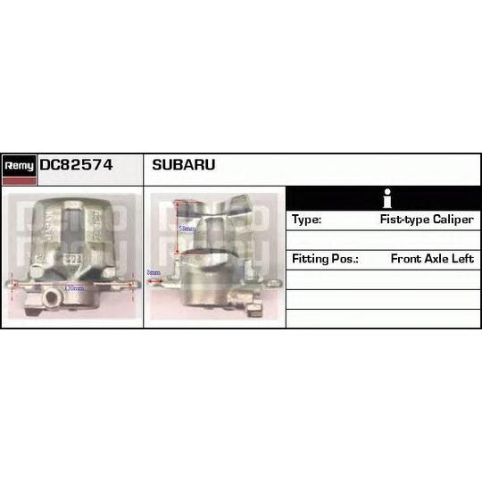 DC82574 - Brake Caliper 