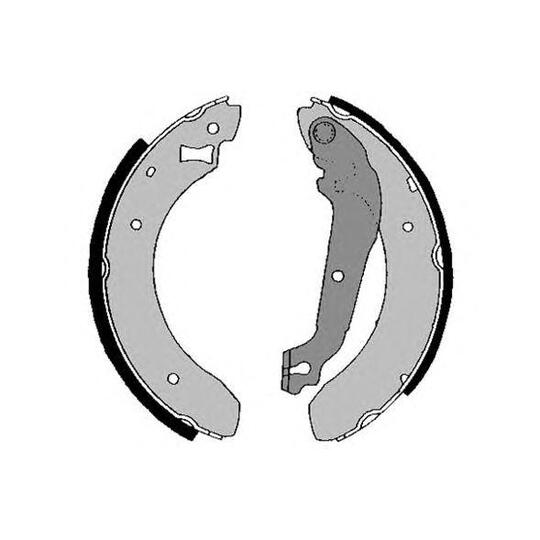 2138 - Brake Shoe Set 