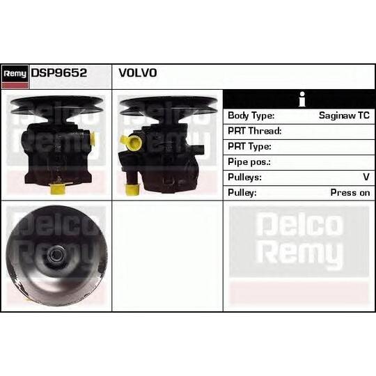 DSP9652 - Hydraulic Pump, steering system 