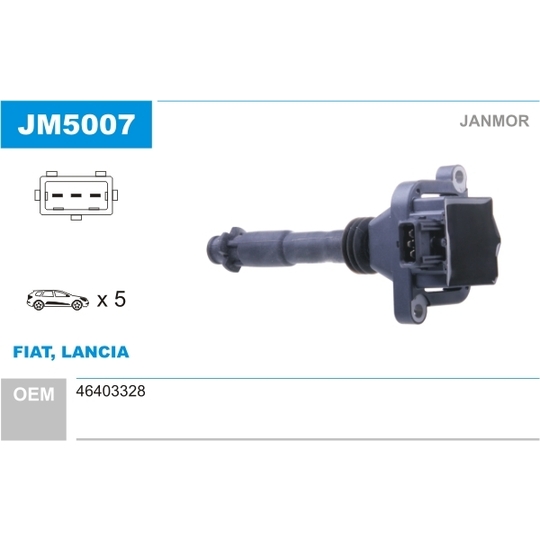 JM5007 - Ignition coil 